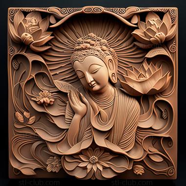 3D model Lotus Sutra (STL)